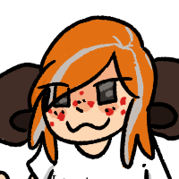 a drawing of dream smp fundy giving the viewers a thumbs up. his shirt reads i can be trusted with a loaded weapon.